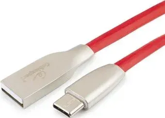 Cablexpert USB Type-A - USB Type-C CC-G-USBC01R-1.8M (1.8 м, красный)