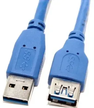 5bites USB Type-A - USB Type-A UC3011-005F (0.5 м, синий)