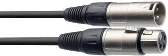 Stagg XLR - XLR SMC6 (6 м, черный)