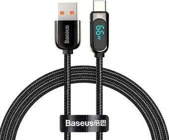 Baseus USB Type-A - USB Type-C CASX020101 (2 м, черный)