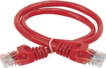 ITK RJ45 - RJ45 PC04-C5EU-05M (0.5 м, красный)