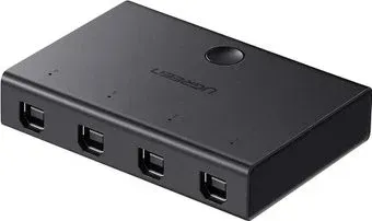Ugreen Sharing Switch 30346 USB Type-A - 4 x USB Type-B (1.5 м, черный)