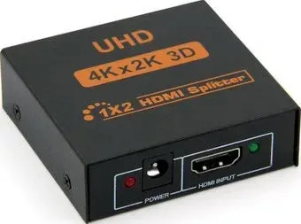 USBTOP 1x2 HDMI UltraHD 4K 3D, активный