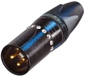Neutrik NC3MXX-B-CRYSTAL
