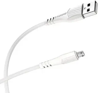Borofone BX37 Micro USB (белый)