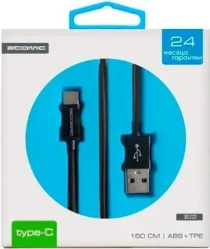 Atomic HQ-Club USB-Type C (черный)