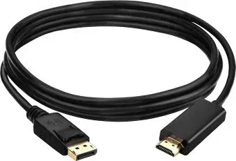 USBTOP DisplayPort – HDMI FullHD 1080p (1.8 м, черный)