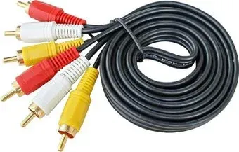 USBTOP 3 RCA позолоченные разъемы 3 м