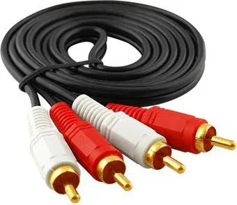 USBTOP 2 RCA позолоченные разъемы 5 м