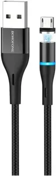 Borofone BU16 microUSB (черный)