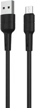 Borofone BX30 microUSB 1 м (черный)