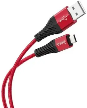 Hoco X38 microUSB 1 м (красный)