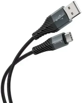 Hoco X38 USB Type-C 1 м (черный)