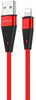Borofone BU10 Ligtning 1.2 м (красный)