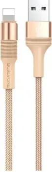 Borofone BX21 Lightning 1 м (золотистый)
