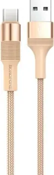 Borofone BX21 Type-C 1 м (золотистый)