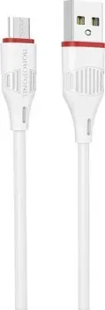 Borofone BX17 microUSB 1 м (белый)