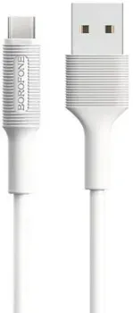 Borofone BX1 USB Type-C 1 м (белый)