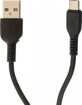 Hoco X13 microUSB (1 м, черный)