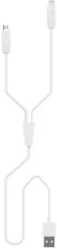 Hoco X1 Lightning/microUSB (1 м, белый)