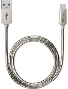 Deppa Steel USB - micro USB 72273