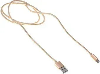 Buro USB Am micro USB B m 1м (золотистый)