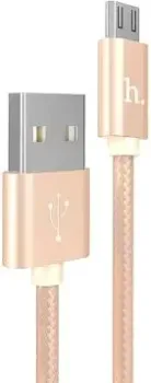 Hoco X2 microUSB (1 м, золотистый)