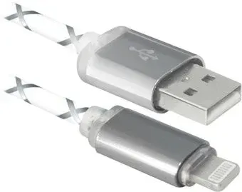 Defender ACH03-03LT (серый, с подсветкой)