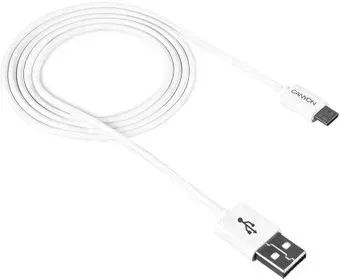 Canyon UM-1 CNE-USBM1W USB Type-A - microUSB (1 м, белый)