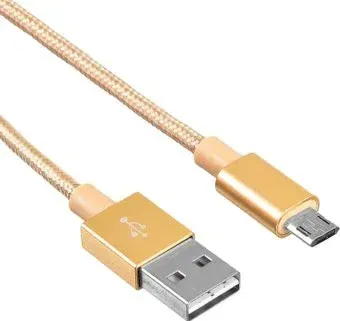 Buro USB - microUSB Braided 1m