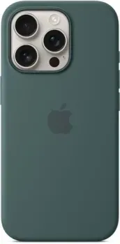 Apple MagSafe Silicone Case для iPhone 16 Pro (зеленый)