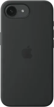Apple Silicone Case для iPhone 16e (черный)