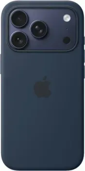 Apple MagSafe Silicone Case для iPhone 17 Pro (полночный)