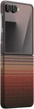Pitaka Ultra-Slim для Galaxy Z Flip7 (Sunset)