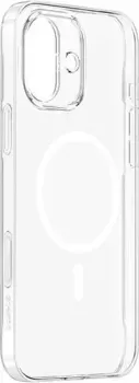 Baseus Crystal Magnetic Phone Case TouchButton Version для iPhone 16 (прозрачный)