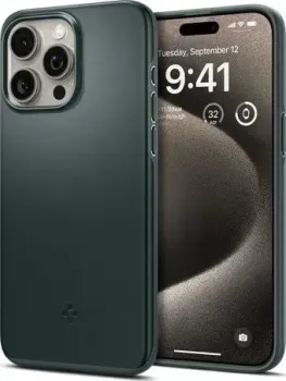 Spigen Thin Fit для iPhone 15 Pro Max ACS06548 (зеленый)