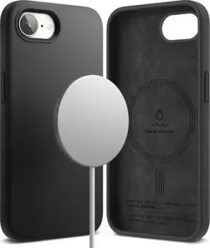 Ringke Silicone Magnetic для iPhone 17e/16e (Black)