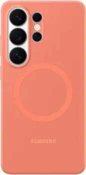 Samsung Silicone Magnet Case для Samsung Galaxy S26 Ultra (коралловый)