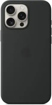 Apple MagSafe Silicone Case для iPhone 16 Pro Max (черный)