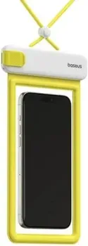 Baseus DeepDive Series Clip-on Air-Bag Waterproof Phone Pouch (белый)