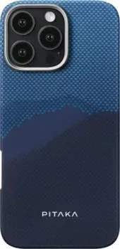 Pitaka StarPeak Tactile Woven для iPhone 16 Pro Max (темно-синий)