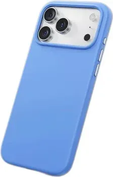 Baseus Colorful Liquid Silicone Magnetic Case для iPhone 17 Pro Max (голубой)