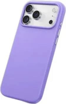 Baseus Colorful Liquid Silicone Magnetic Case для iPhone 17 (фиолетовый)