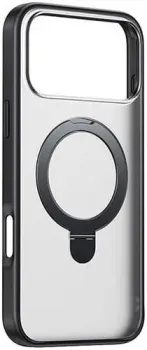 Baseus HoopRing Magnetic Phone Case with Stand для iPhone 17 Pro Max (черный)