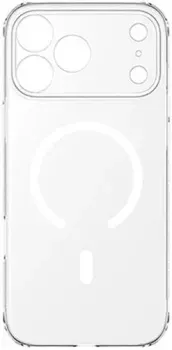 Baseus Crystal Slim Magnetic Phone Case для iPhone 17 Pro Max (прозрачный)