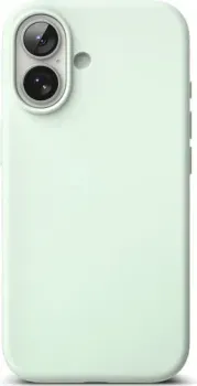 Ringke Silicone Magnetic для iPhone 17 (Soft Mint)
