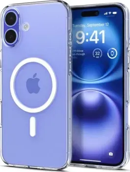 Spigen Liquid Crystal Mag Magsafe для iPhone 16 Clear