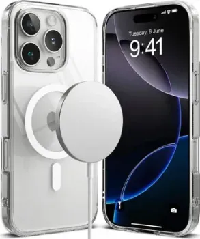 Ringke Fusion Magnetic Magsafe для iPhone 16 Pro Clear