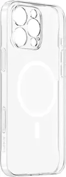 Baseus Crystal Magnetic Phone Case TouchButton Version для iPhone 16 Pro (прозрачный)