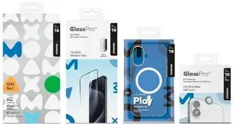 Momax Protection Bundle Set для iPhone 16 MXAP24STGS